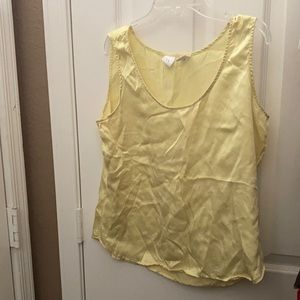 FINAL MARKDOWN CW silk tank top (M)